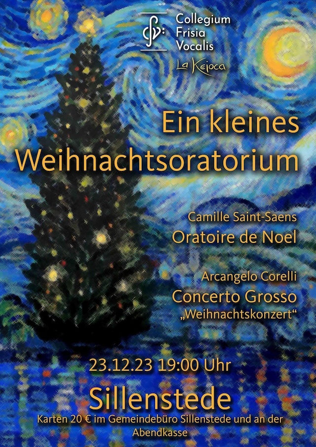 Plakat Kleines Weihnachtsoratorium